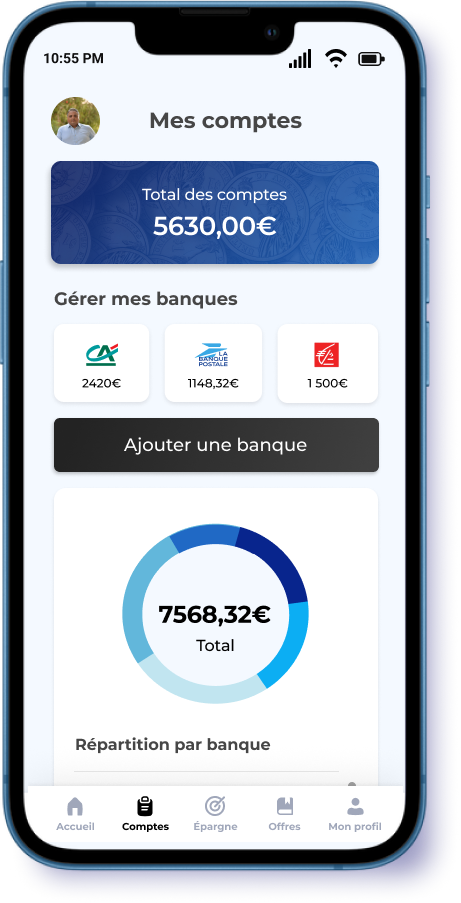 ICESY - mes comptes - tel